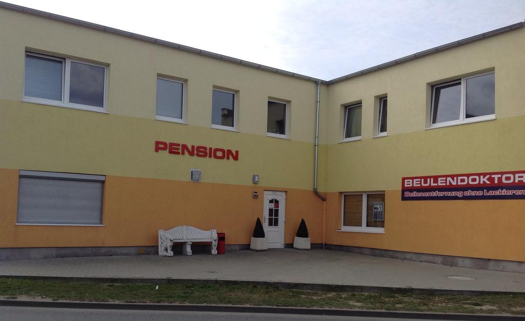 Pension An Der Werft Rostock Exterior foto